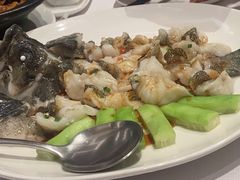 蒜香古法蒸老虎斑-北京厨房(SKP店)