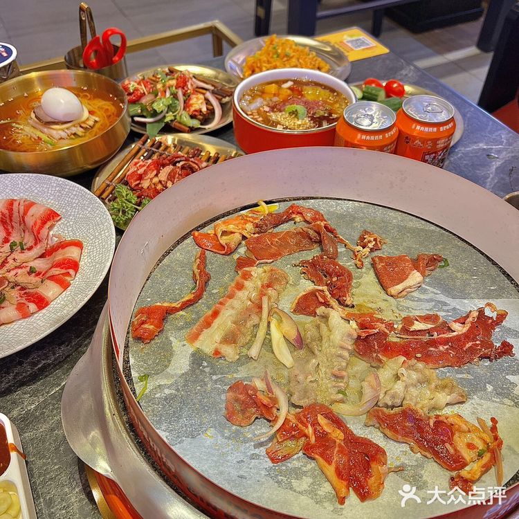 原来在西安人均50就能吃大盘烤肉🍖