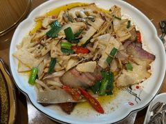 竹海老腊肉-漫山居私汤民宿全竹宴