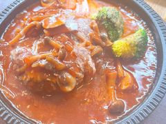 招牌肉饼-铃木食堂(北新桥店)