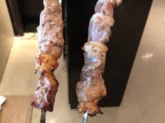碳烤羊肉串-咖啡苑自助餐厅·中国大饭店