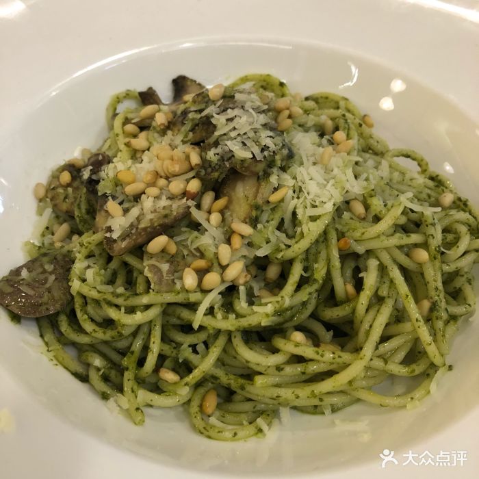 花开于水西餐厅(驹然空间店)九层塔松子意面图片 - 第443张