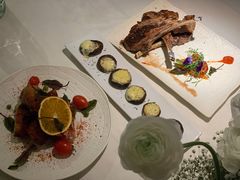 碳烤新西兰羔羊排-春树下·树屋花房西餐厅(罍街AS1980店)