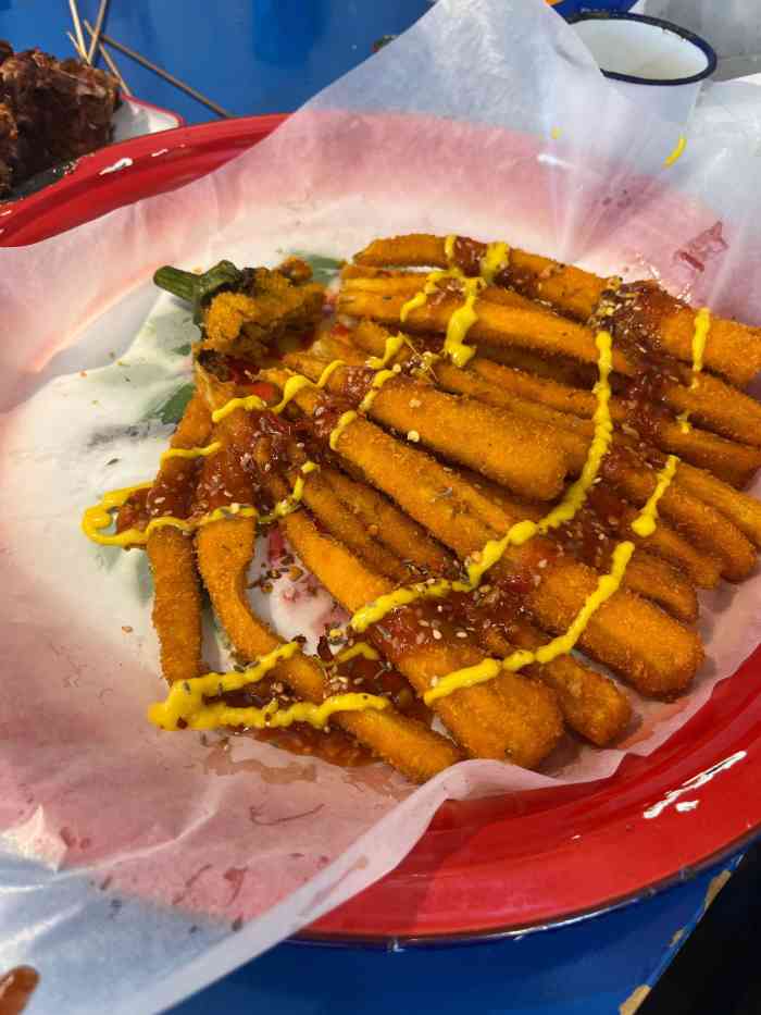 赵大喇叭新派炸串-"没有人啊,可能疫情吧,一个人花啦46,不.