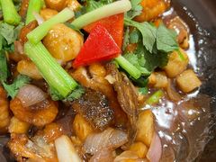 砂窝姜葱焗海石斑-南海渔村(珠江新城店)