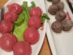 手捶牛肉（筋）丸-为什么牛潮汕牛肉火锅(万胜广场店)
