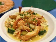 芝士九節蝦伊麵-盛港湾海鲜食府(黄沙店)