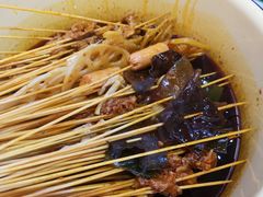 辣卤串串-拈签一笑黄牛肉辣卤串串
