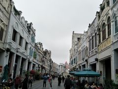 -海口骑楼小吃街