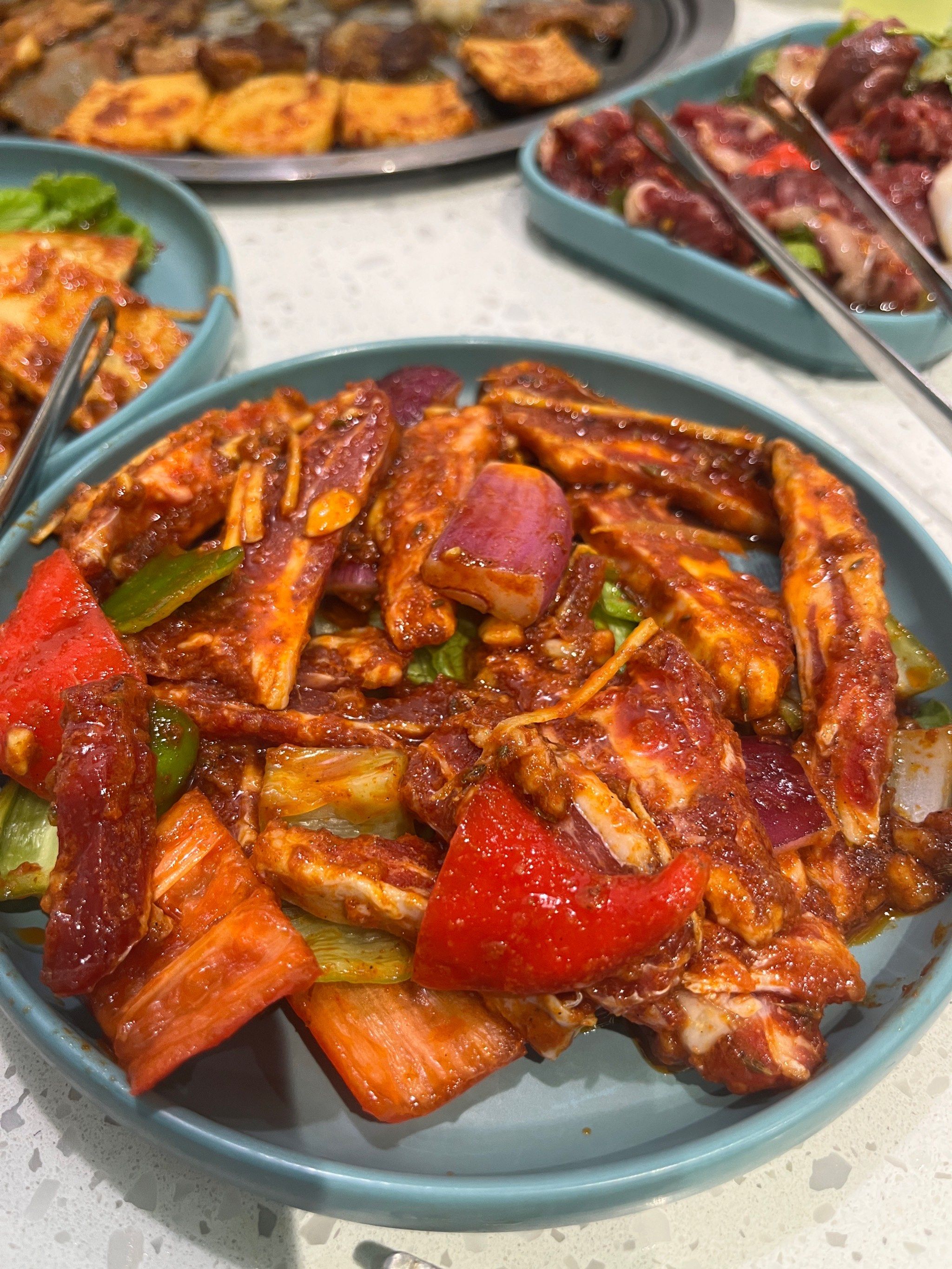宜都烤肉 #宜都崔事员碳烤肉 之前一直