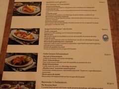 菜单-Zum Franziskaner