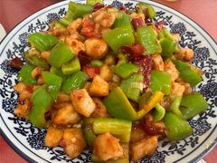辣子鸡丁-北大地皖峰饭馆
