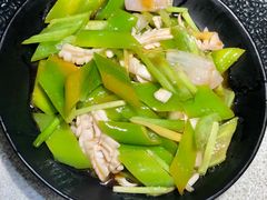 辣椒鲜鱿-潮十三潮汕砂锅粥(高新四路大都荟店)