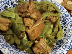 排骨炖豆角-蛟河庄稼院(临河街店)