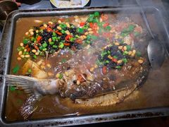 -探鱼·鲜青椒爽麻烤鱼(番禺万达店)