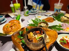 椰香咖喱面包鸡-梧桐北京烤鸭·铜锅涮肉(海岸城店)