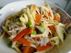 茭白炒肉丝-小溪桥三号院子(华庄店)