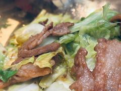 干锅牛心菜-阿明小菜·海鲜·上海菜(梅陇华理店)