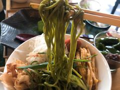 茶蕎麦セット-中村藤吉(本店)