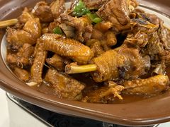 -阿峰饭店·本地土菜馆·农家土鸡煲·一品神仙鸡(报福店)