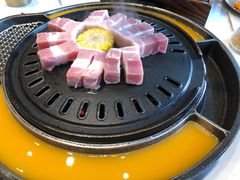 山蒜叶厚猪五花-老板娘的烤肉店(港湾广场店)