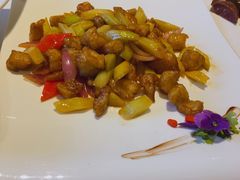 芥蓝爆雪鱼-一品淮扬 · 淮扬菜·北京万达文华酒店