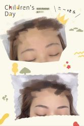 -西施无菌半永久纹绣眉眼影唇轻增发纹发际线