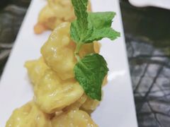 意境明虾球-青岛富力艾美酒店-乐美中餐厅创意胶东菜