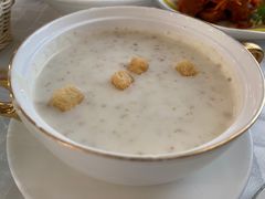 奶油鲜蘑菇汤-新侨三宝乐西餐厅(崇文门店)