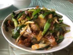 青蒜回锅肉-良泉足疗