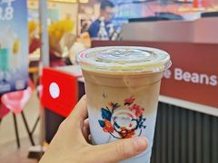 潘帕斯蓝生酪茉莉拿铁-库迪咖啡(北京中关村5号店)