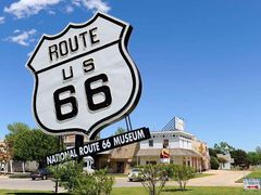 -66号公路起点牌