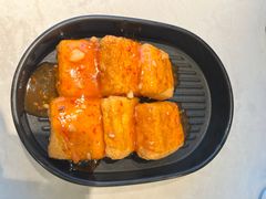 金牌蛋豆腐-刘胖子家常菜·蹄花焖藕(中央花园店)