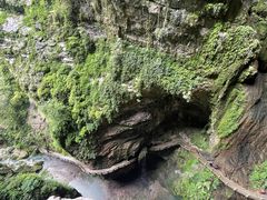 -龙水峡地缝景区