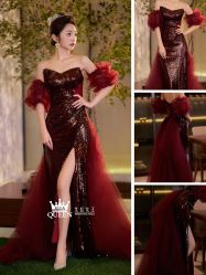 点击看大图 -艾拉·女王婚纱礼服馆
