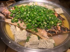 翡翠青椒味烤鱼-烤匠麻辣烤鱼(双流明城购物中心店)