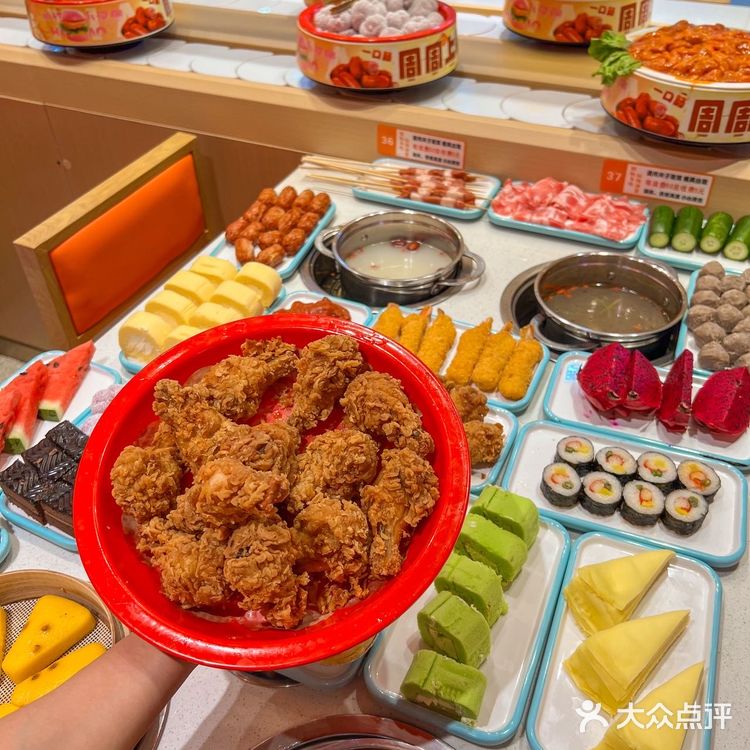 阜阳路果然是卧虎藏龙!这家自助餐好便宜好好吃