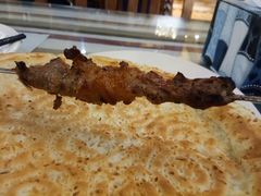 羊肉串-语言大学-清真食堂
