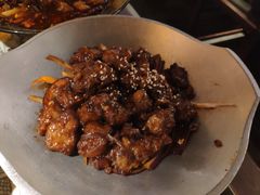 蒜香蜜汁排骨-绿茶餐厅(昌平悦荟店)