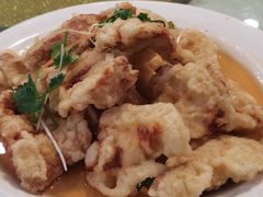 传统锅包肉-黄家饺子东北特色菜馆(湖滨商业街店)