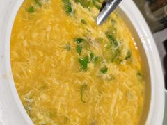 大虾疙瘩汤-1937青岛老味道·海肠捞饭·青岛菜(大鲍岛栈桥店)