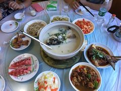 红烧划水-天乐农家鱼头王(天目湖店)