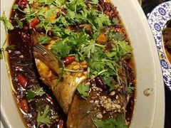 油爆鲤鱼-赵记煎饼卷大葱(东岳店)