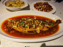 干烧生态大黄鱼-老浒记烤鸭-北京菜(琉璃厂店)