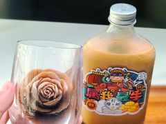 冠军玫瑰冰奶茶-柠檬树茶餐厅(海雅缤纷城店)