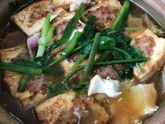客家煎酿豆腐煲-幽优农庄·森波拉特色本地农家菜