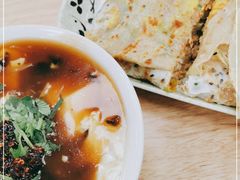 -筋饼豆腐脑一绝