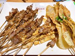 烤羔羊肉串-木屋烧烤(惠阳华润小径湾店)
