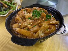 鱼香茄子煲-肥姐美食(同福中路店)