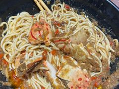 蟹脚热干面-沈记烧烤海鲜(江汉二路店)